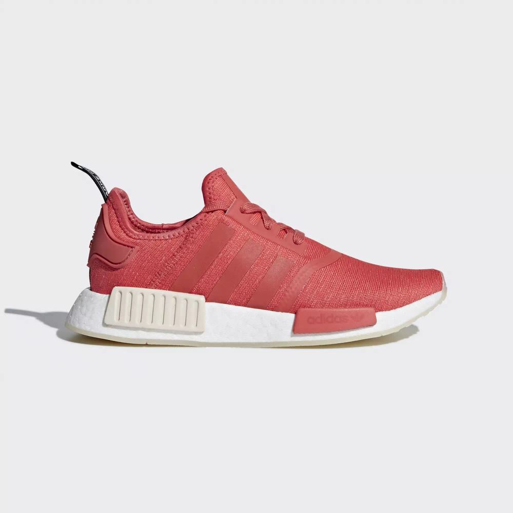 Adidas NMD R1 Tenis Rojos Para Mujer (MX-87245)